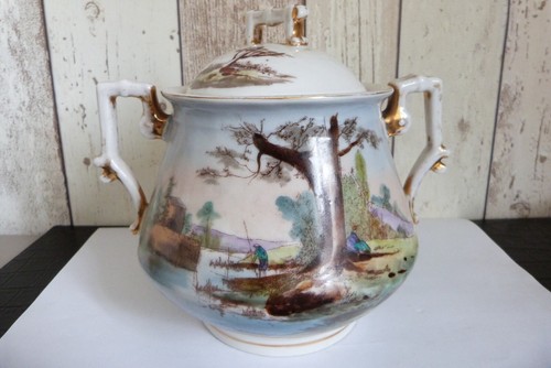 Ancien sucrier porcelaine - sucrier,