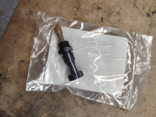 Bouton starter carburateur - bouton,