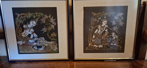 Paire tableaux thaïlandais - tableaux,
