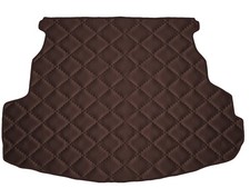 Matelassé Cuir artificiel MARRON Tapis coffre pour Mazda 6 berline 2002-2007