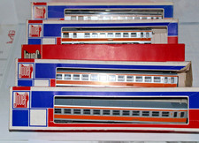 JOUEF RAME 5 ELEMENTS RTG TURBO TRAIN EN BO  REF: 8611/5491-92-93/94.