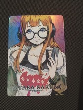 Anime Holo Waifu Card - Cardass Masters - Persona 5 - Futaba Sakura