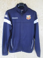 Veste CANET C.R F.C training football KAPPA jacket bleu marine M