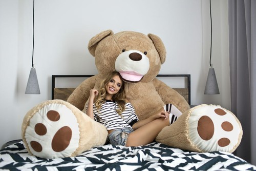 Ours peluche xxl en - en,