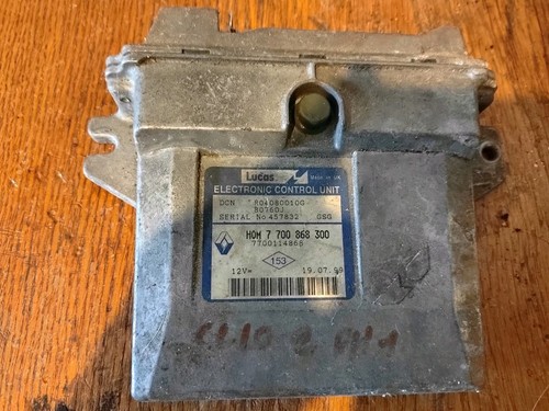 Calculateur moteur renault - calculateur,