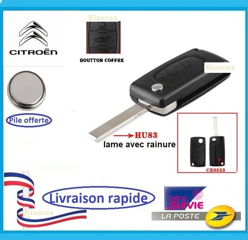 Coque clé plip