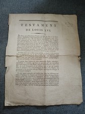 Document Ancien TESTAMENT DU