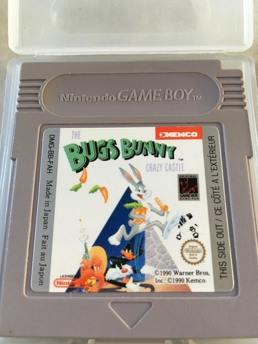 Jeu pour game boy bugs - jeu,