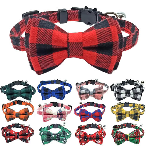 Collier chat élastique cloche - collier,