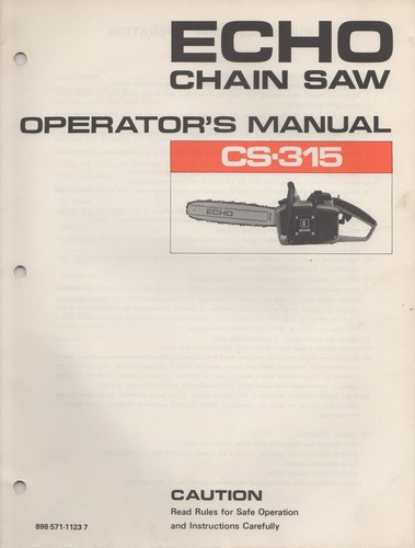 Echo chain saw - echo,