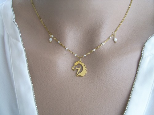 Collier chaîne pendentif - collier,