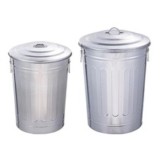 Poubelle d'extérieur en fer