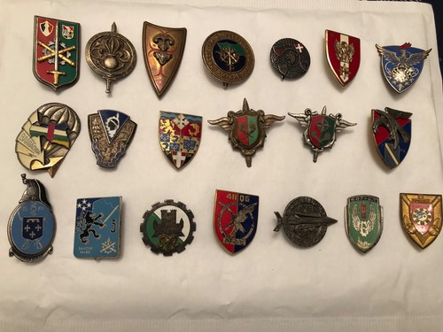 Lot insignes militaires - lot,