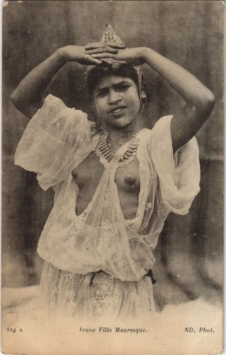 Jeune fille mauresque - pc,