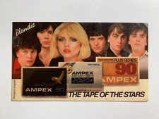 STICKER AMPEX THE TAPE OF THE