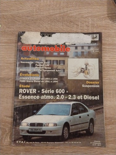 Revue technique rover 620 623 - technique,
