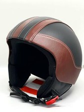 Casque Vintage en Simili Cuir