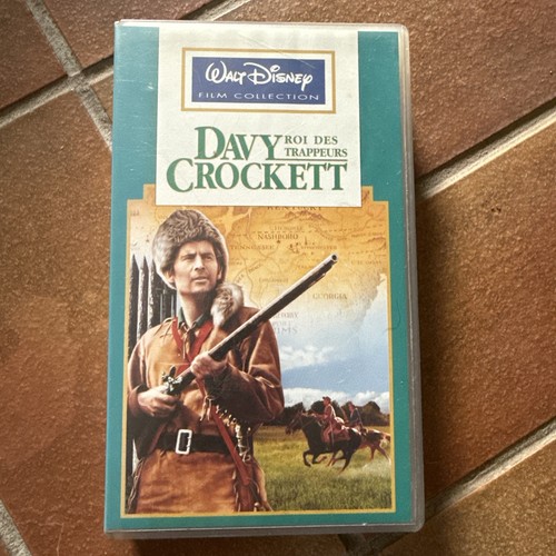 Vhs davy crockett western - vhs,