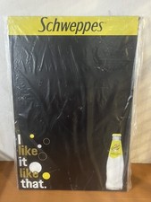 PANNEAU PUBLICITAIRE SCHWEPPES AFFICHAGE MENUS 60cm*40cm