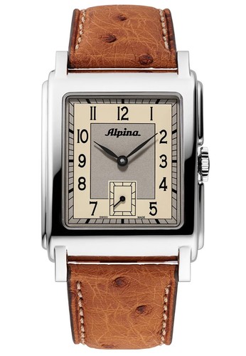 Alpina montre marron - montre,