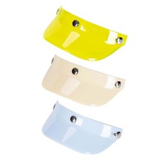 Visière de casque de moto Visière de rechange PC pour casques ouverts