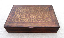 ANCIENNE BOÎTE À CARTES EN