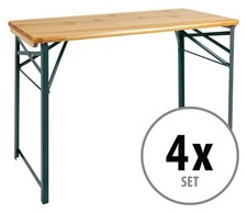 4x Table Jardin Terasse