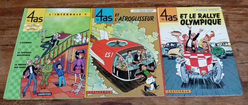 Les lot 3 livres - as,