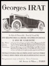 publicité pub 1922 automobile