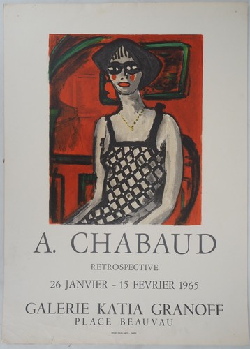 Affiche art chabaud - [affiche, d'art]