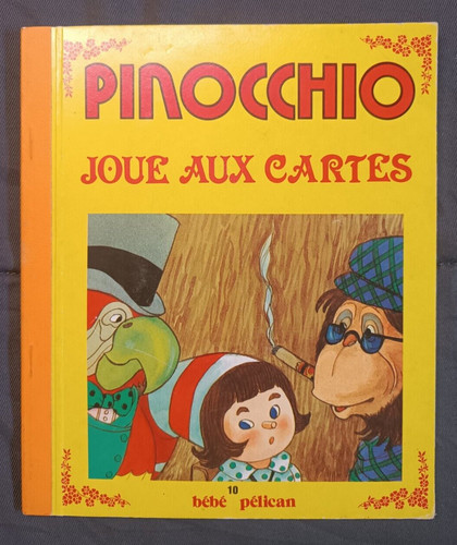 Pinocchio joue aux cartes - pinocchio,