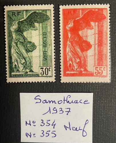 Timbres 1937 354 et - timbres,