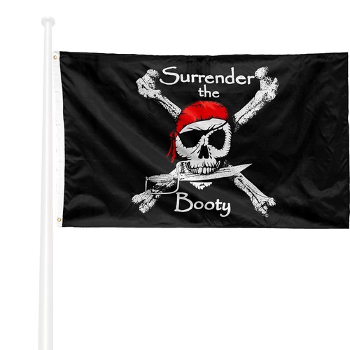 Drapeau pirate booty 90x1501 - booty,