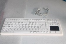 EVO BOARDS .. CLAVIER MEDICALE SILICONE IP68 USB AZERTY avec PAVE TACTILE ...#A