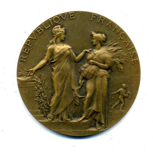 Médaille bronze agriculture - médaille,