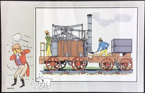 Tintin chromos voir savoir - voir, et