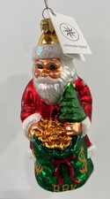 Christopher Radko Santa