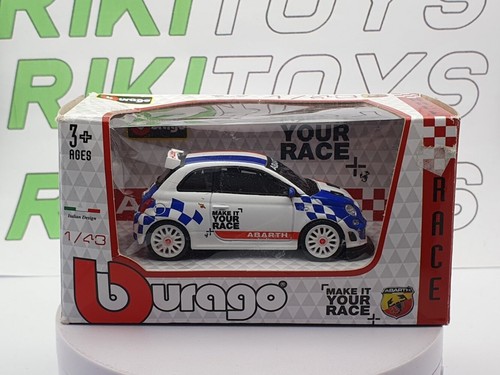 Fiat abarth 500 course burago - 500,