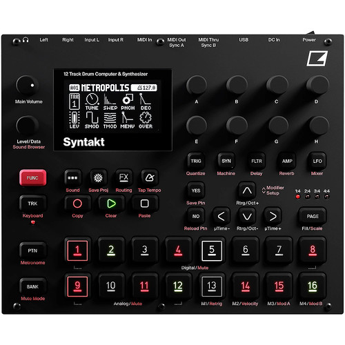 Elektron syntakt drum computer - syntakt,