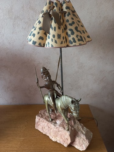 Ancienne sculpture cavalier - sculpture,
