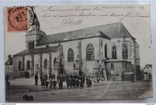 Romilly sur Seine (Aube) - L'Eglise en Travaux, Poutres de Soutien