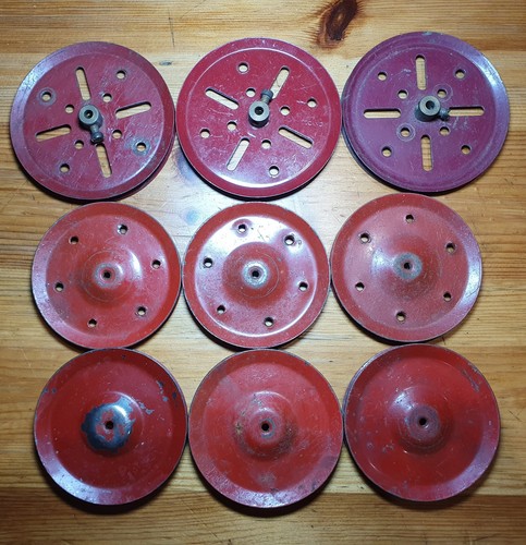Meccano lot poulies - meccano,