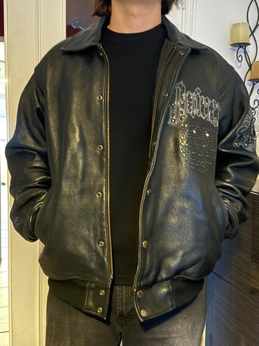 Vintage veste cuir blouson - vintage,