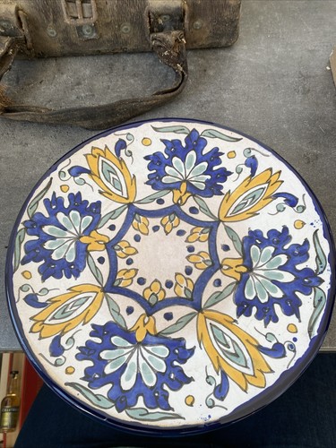 Ancienne assiette decorative - assiette,