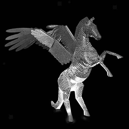 Métal art sculpture - 3d,