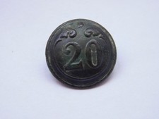 NAPOLEON III : BOUTON 20° DE