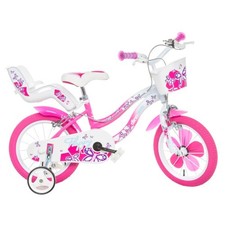 Vélo pour fille rose et blanc