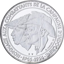 [#1223276] France, Medal, Guerre d'Indochine, Hommage aux combattants, Silver, M