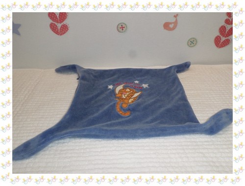 Doudou plat carré sac - plat,