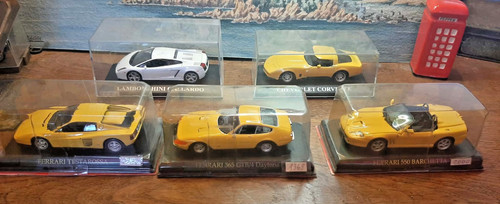 Lot ferrari jaune 1 - ferrari,